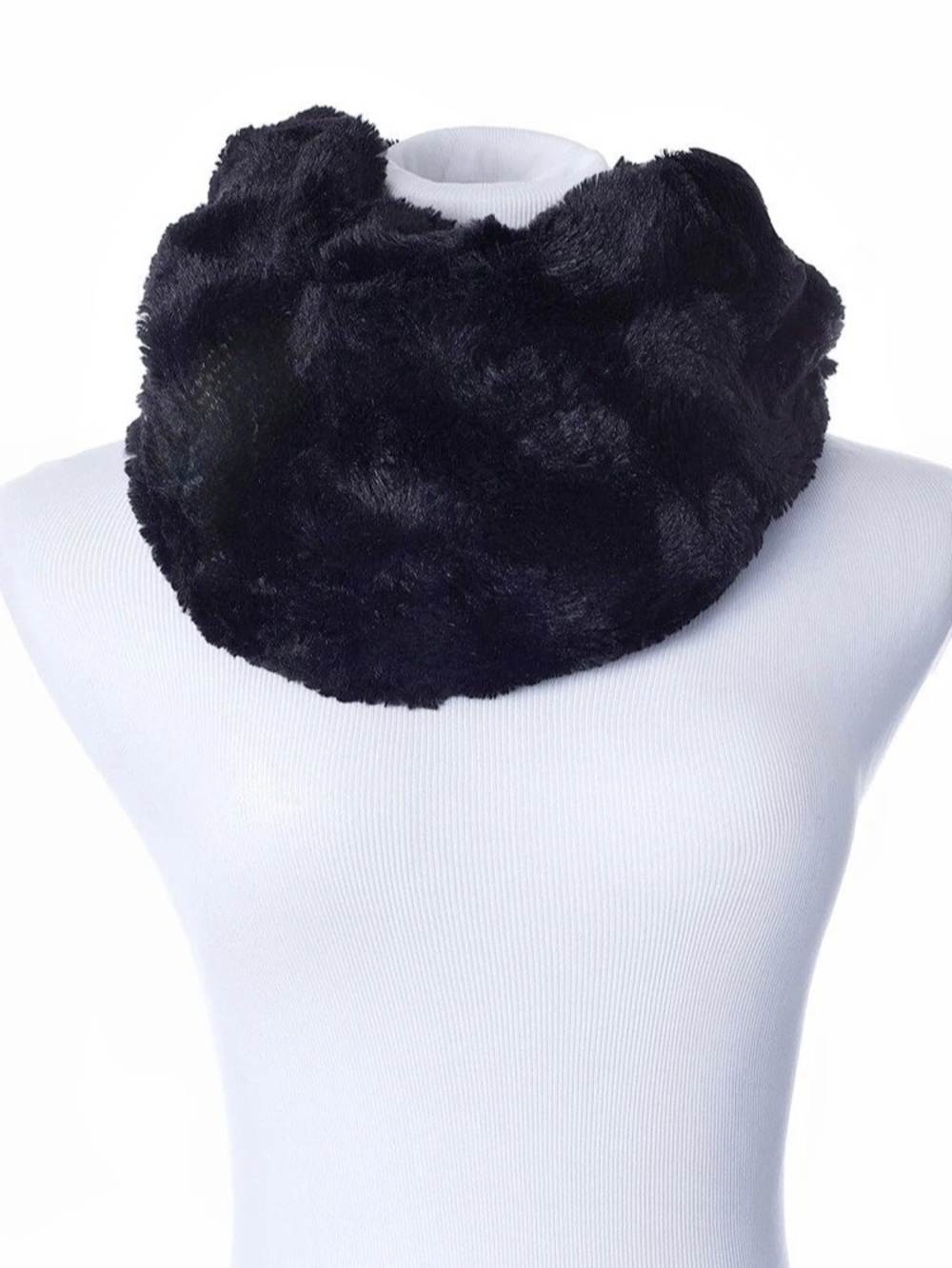 Vintage 01 A CHANEL RABBIT FUR neck warmer